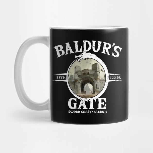 Baldu'rs Gate (Black Print) by Miskatonic Designs